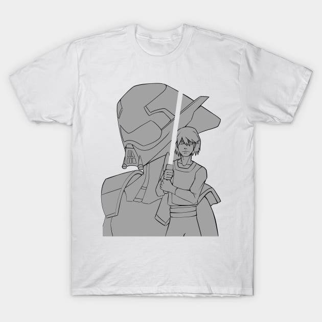 the twins T-Shirt by Atzon